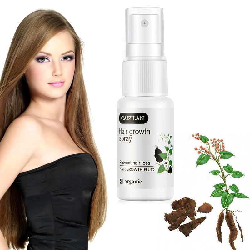 

2019 Hair Growth Spray Polygonum Multiflorum Essence Hair Growing Spray Fast Grow Hair for Women Men 20ml