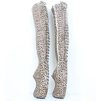 7 09in high height womens sexy party boots hoof heels over the knee high boots us size 6 14 no mt1828