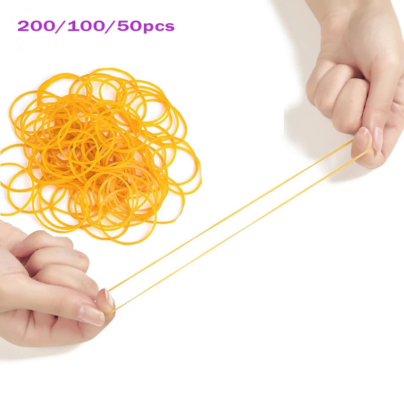 60 мм Желтая Резиновая лента высокого качества офисные резиновые кольца Прочные