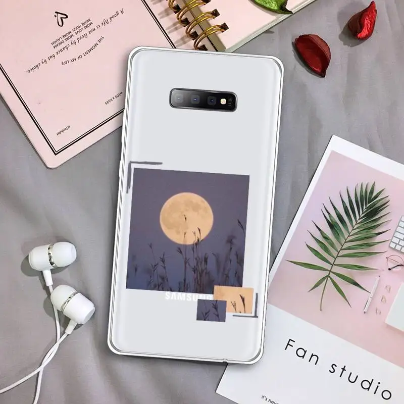 

aesthetic universal high quality Phone Case Transparent For Samsung Galaxy S A 5 7 8 9 2015 20 edge plus 10 e lite 2019