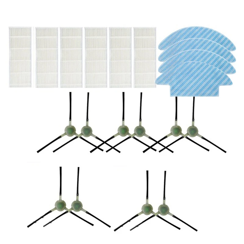 

Лидер продаж, 1 комплект, подходит для Lefant M210 M210S M210B M213, Швабра, робот, аксессуары, боковая щетка, HEPA фильтр