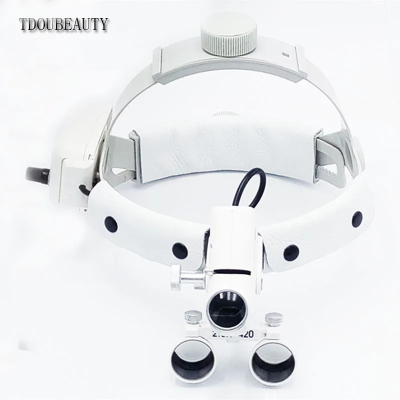 5 Вт полости рта фары 2.5X увеличительное Стекло супер яркий светодиодный