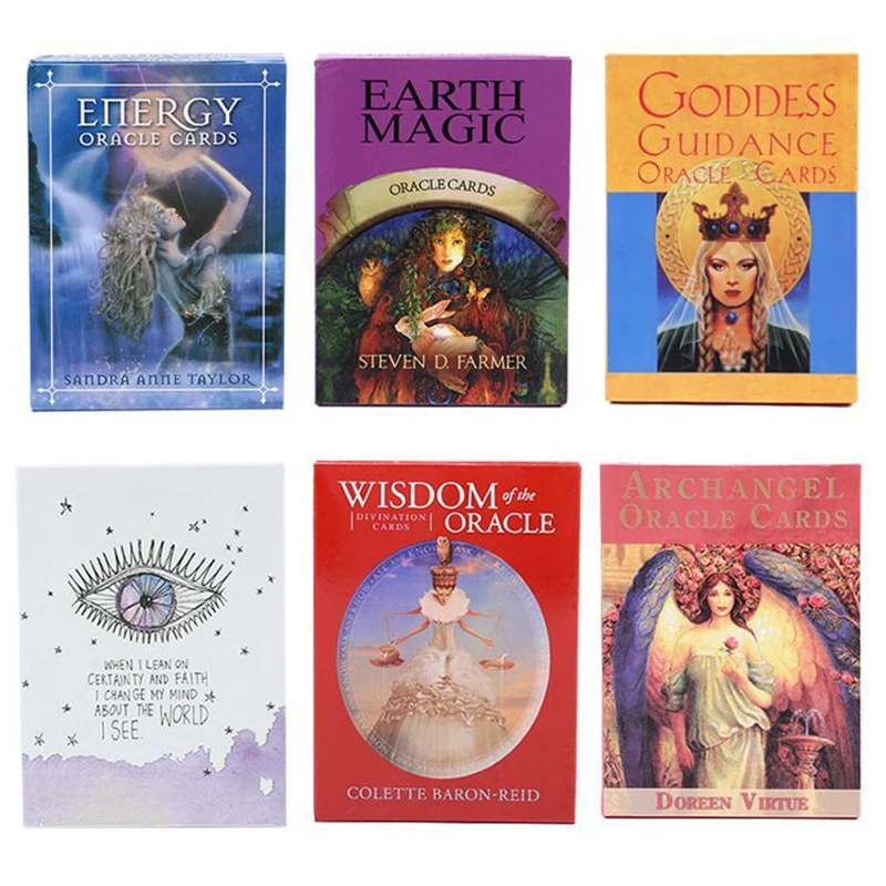 Archangel Oraclely карты для чтения на английском языке Fate настольная игра Lenormand moonology Earth