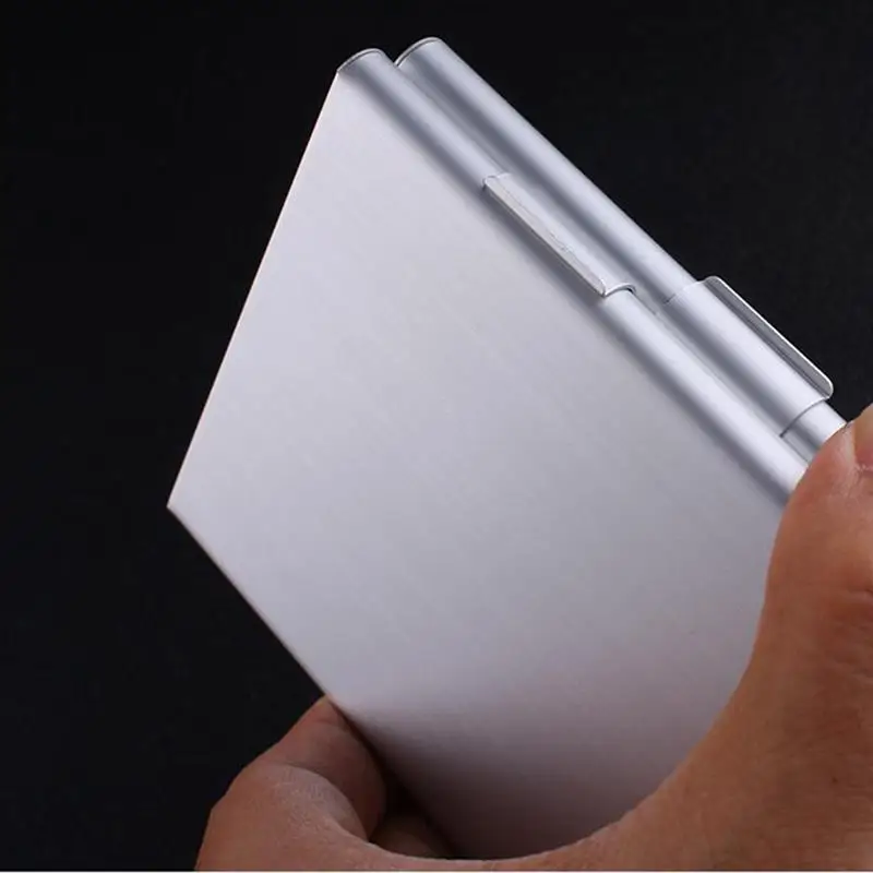 

Portable Clamshell Cigarette Case Aluminum 20ocs Cigarette Packaging Case