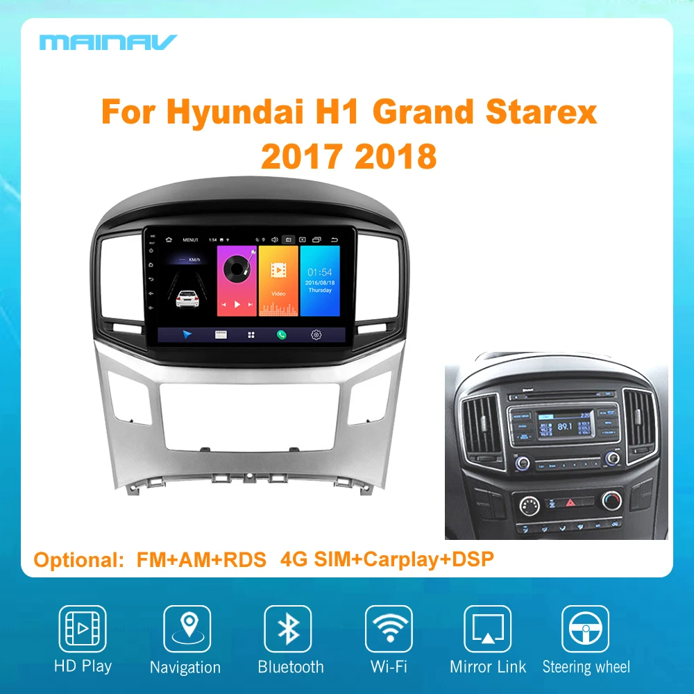 Мультимедийная магнитола для Hyundai стерео-система под управлением Android 10 с 9