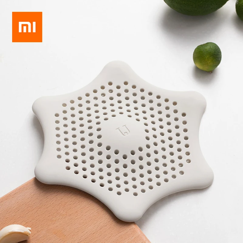 Xiaomi Кухня Слив для раковины умывальник ситечко для слива волос дуршлаг для ванной кухни приспособление для прочистки мойки фильтр Аксессуары Гаджеты
