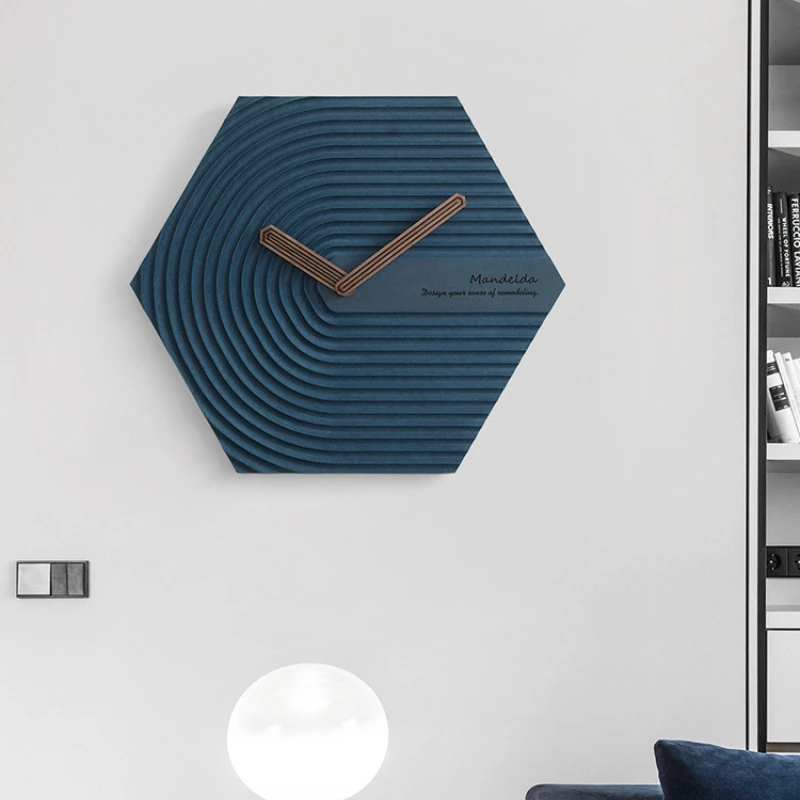 

Modern Simple Nordic Wall Clocks Mute Luxurious Creativity Home Decoration Wall Clock Precise Wandklok Living Room Art EK50bgz
