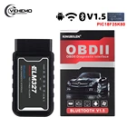 Elm327 v1.5 OBD2 сканер автомобильный Wifi Bluetooth диагностический инструмент для iPhone Android Phone OBD 2 II elm 327 в 1,5 Автомобильный сканер кода