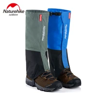 naturehike waterproof snow legging hiking gaiters windproof shoes cover with storage bag for men women walking skiing climbing