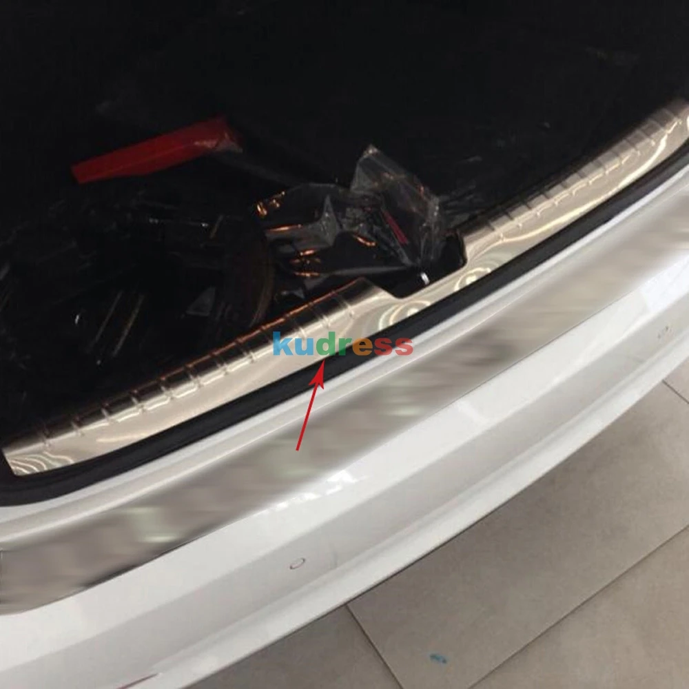 Для hyundai Sonata Нержавеющая сталь Внутренний Задний бампер протектор пороги крышка багажника протектора Накладка порога педаль отделка