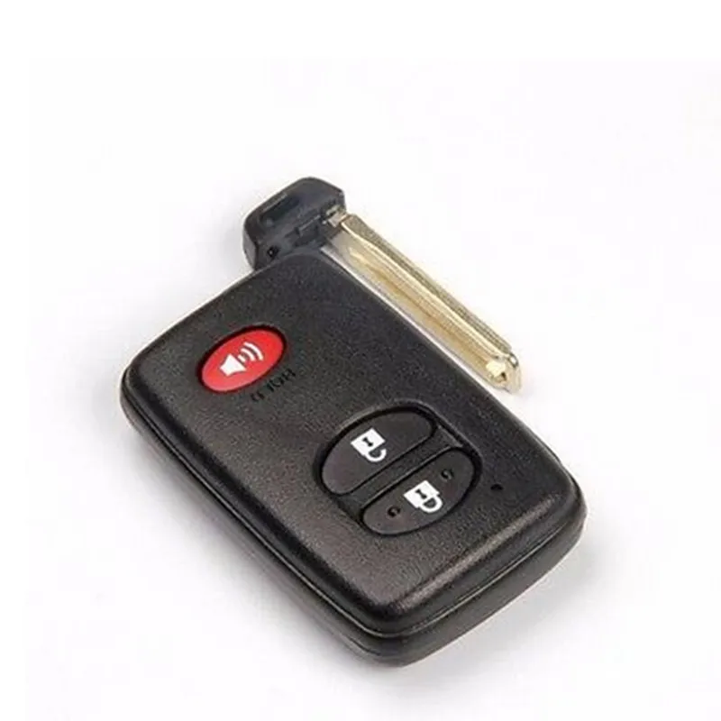 Keyless Entry 2+1 3 Buttons Smart Card Remote Key Shell Case For Toyota 4Runner Land cruiser Prius with search car button | Автомобили и