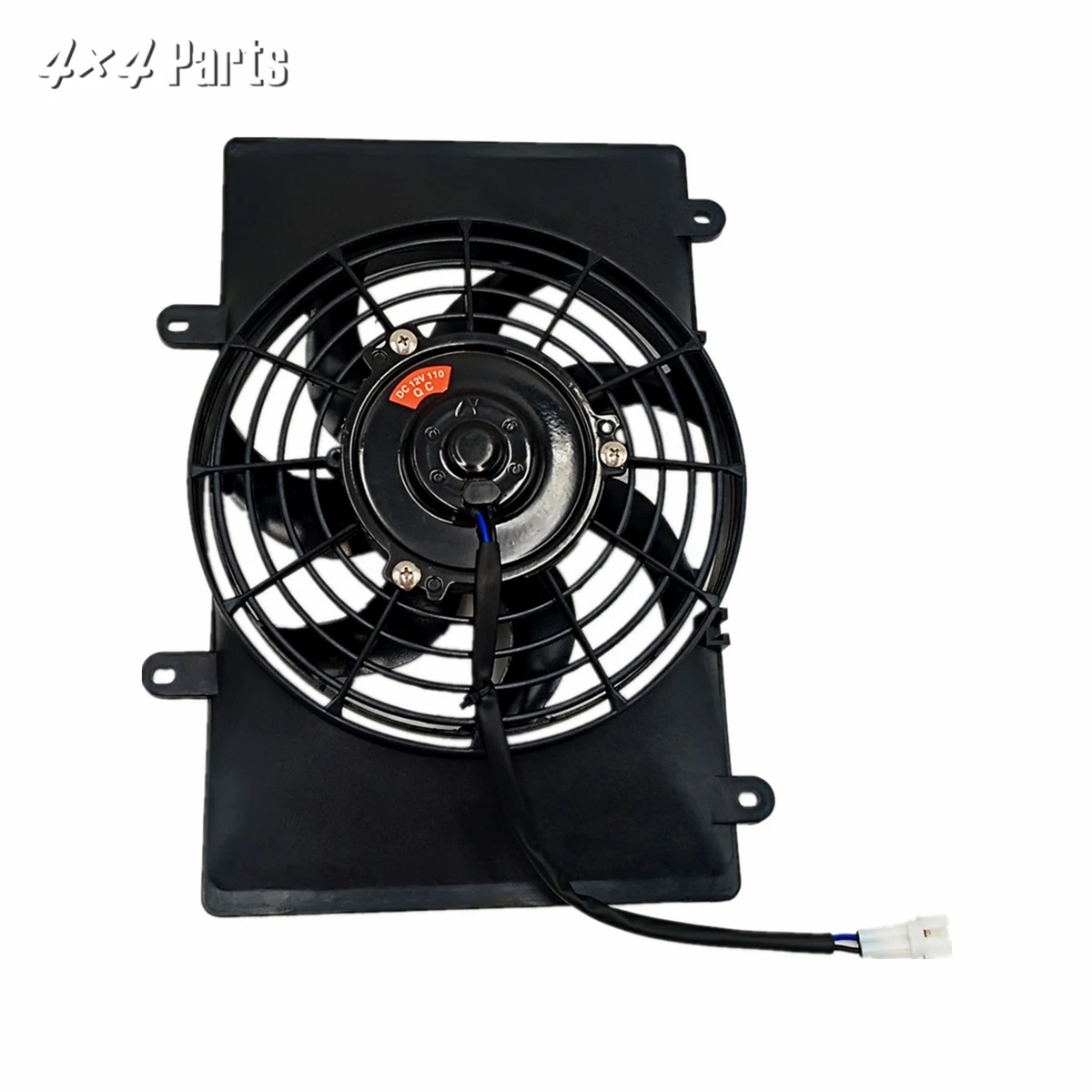 Radiator Cooling Fan Shroud Assembly For 2002-2008 YAMAHA Grizzly 660 5KM-12405-00-00 QUAD GO KART