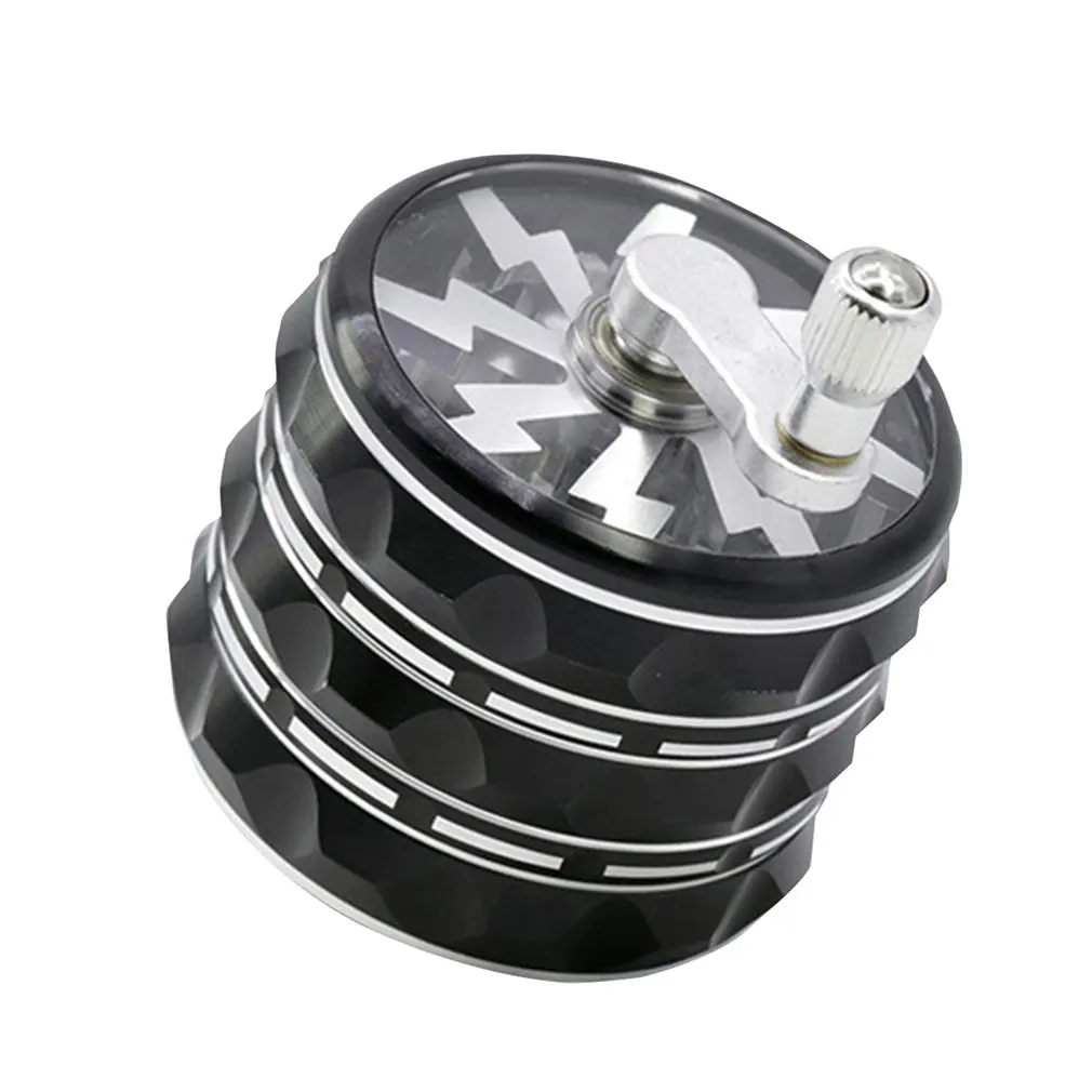 Механическая блокировка 63 мм четыре слоя рукоятка алюминиевый измельчитель