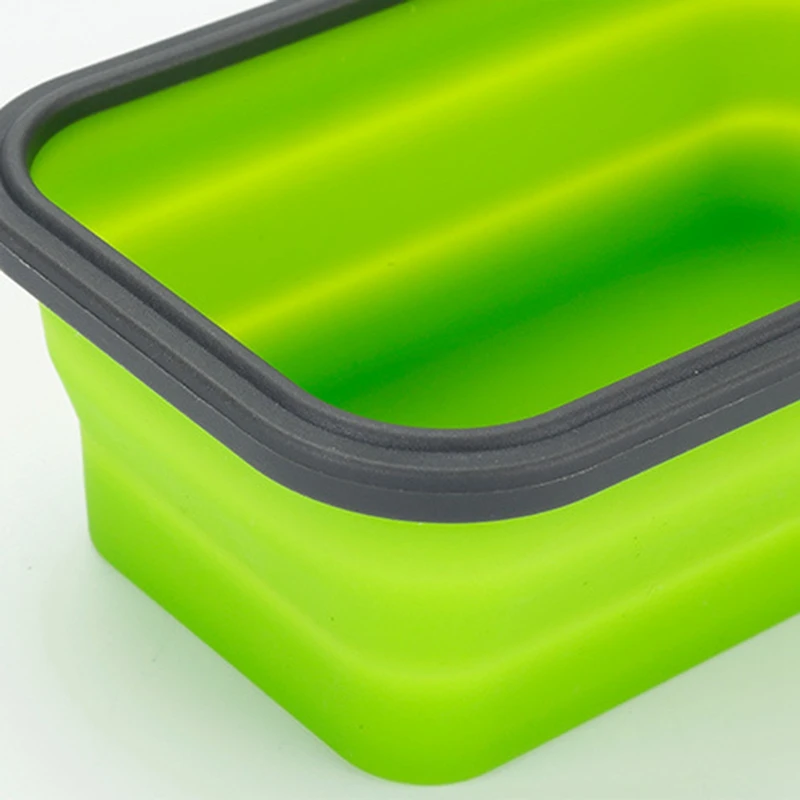 4 шт./набор складные силиконовые контейнеры для еды | Дом и сад