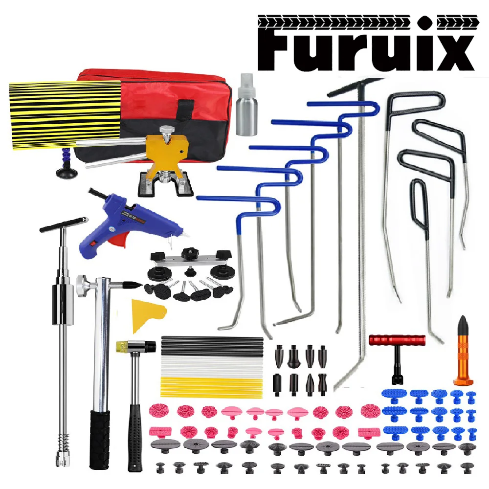 Рыболовные крючки Рессорная сталь пуш ап штанги для удаления вмятин автомобиля и