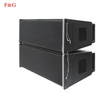 Dubbele 12 дюймов twee manier Professional audio Podium line массив luidsprekersysteem actieve