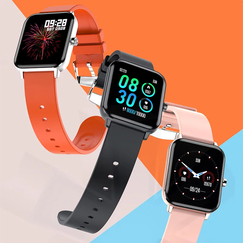 Детские Смарт часы HD Full Touch с Bluetooth фитнес браслет для девочек и мальчиков IP68