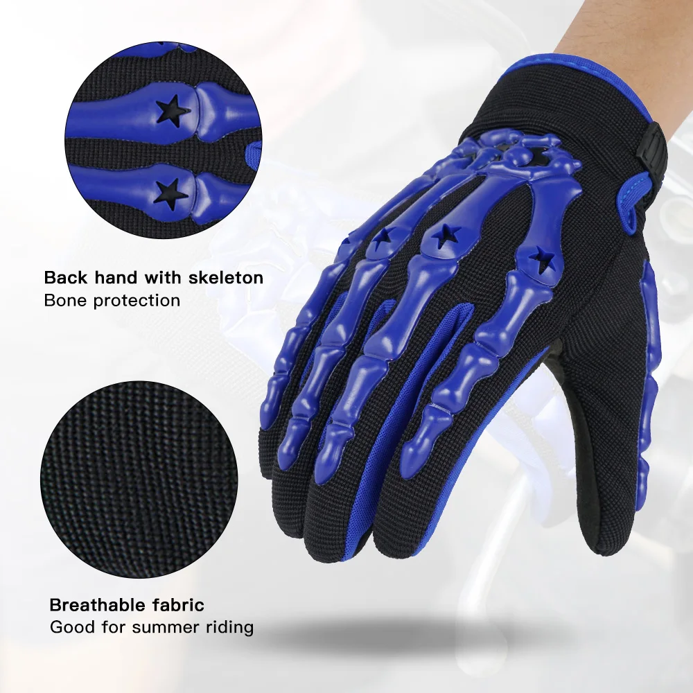 Мотоциклетные перчатки для мужчин противоударные летние дышащие