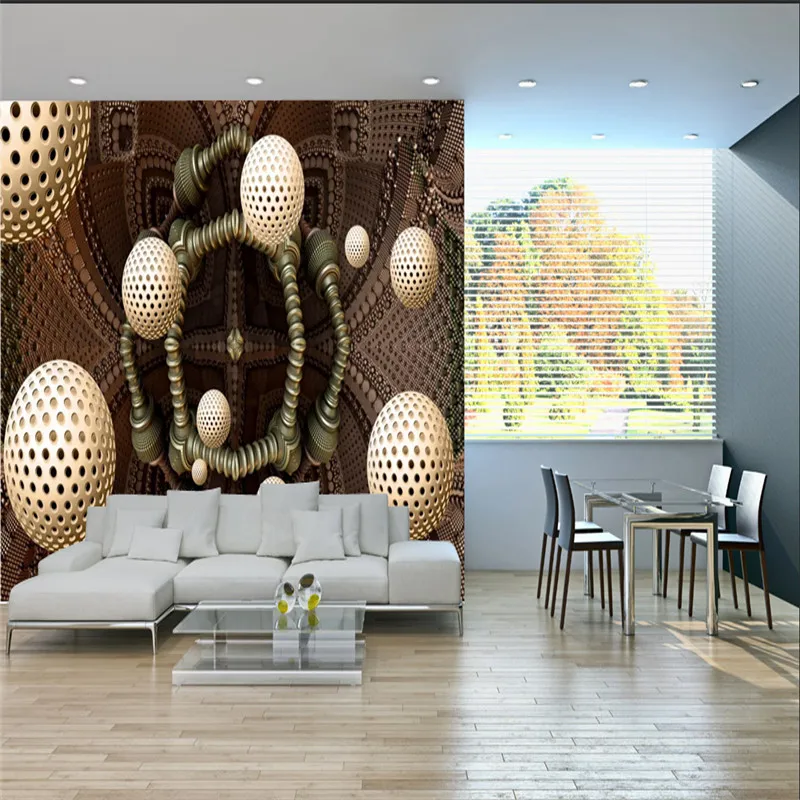 Ретро промышленный ветер 3D стереоскопические шары технология фоновая стена