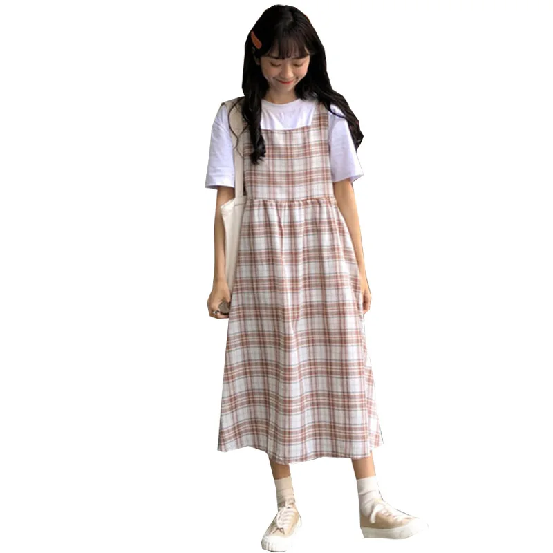 

Dress Female Middle and High School Students in Early Summer Mori Style Halter Skirt Lady Super Fairy Girlfriends Clothes