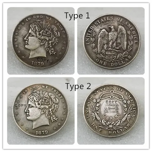 США 1879 стирка Леди доллар шаблон КОПИЯ БЕСПЛАТНАЯ ДОСТАВКА | Дом и сад