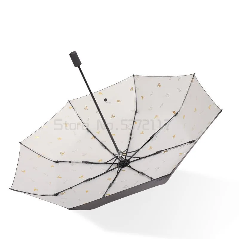 

Автоматически складывающийся зонтик солнцезащитный Анти-ультрафиолетовый Солнечный зонт двойного назначения зонт от солнца