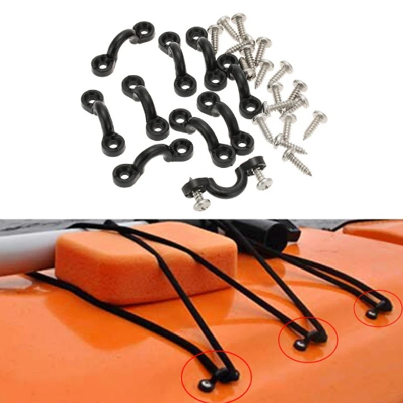 

Strong Elastic Bungee Rope Shock Cord Tie Down Diy Accessory for Kayak g Boat Caravans