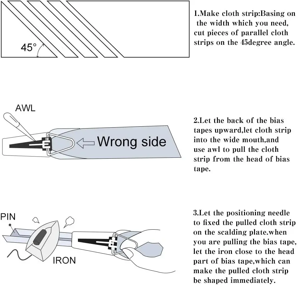 LMDZ набор инструментов для изготовления клейких лент из ткани 30 шт. швейная машина
