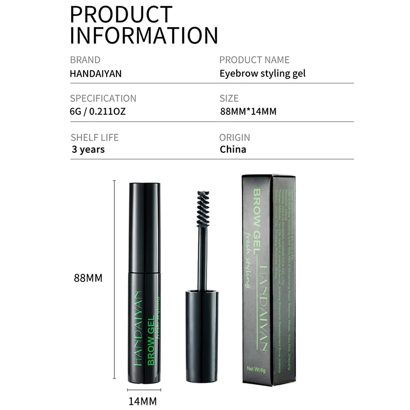 

Natural Eyebrow Glue Transparent Eyebrow Styling Liquid 3D Eyebrow Cream Transparent Eyebrow Styling Liquid Makeup Tools