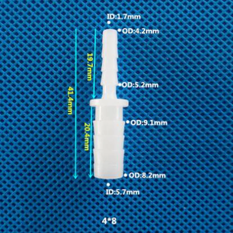 

Пластиковые переходники для кислородной трубы 1,6-6 мм