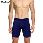 Трусы-боксеры мужские больших размеров, хлопковое нижнее белье, пикантные брендовые, большие размеры