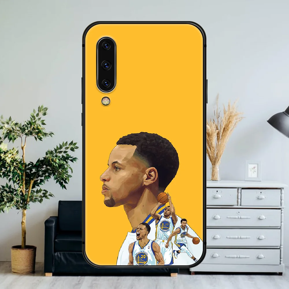 

Stephen Curry Basketball Star Phone Case For Samsung Galaxy A 3 5 7 8 10 20 20E 21S 30 30S 40 50 51 70 71 black Back Painting