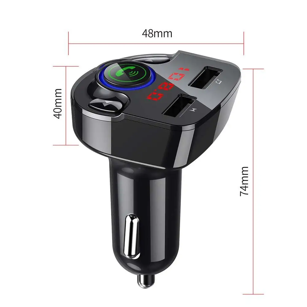 

Car MP3 Player G32 Multi-functional Car Charger Bluetooth 5.0 MP3 Music Player FM Transmitter Car Accessories