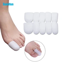 10pcs women silicone gel toe tube corns blisters gel bunion toe finger protector foot care insoles feet care product d0121