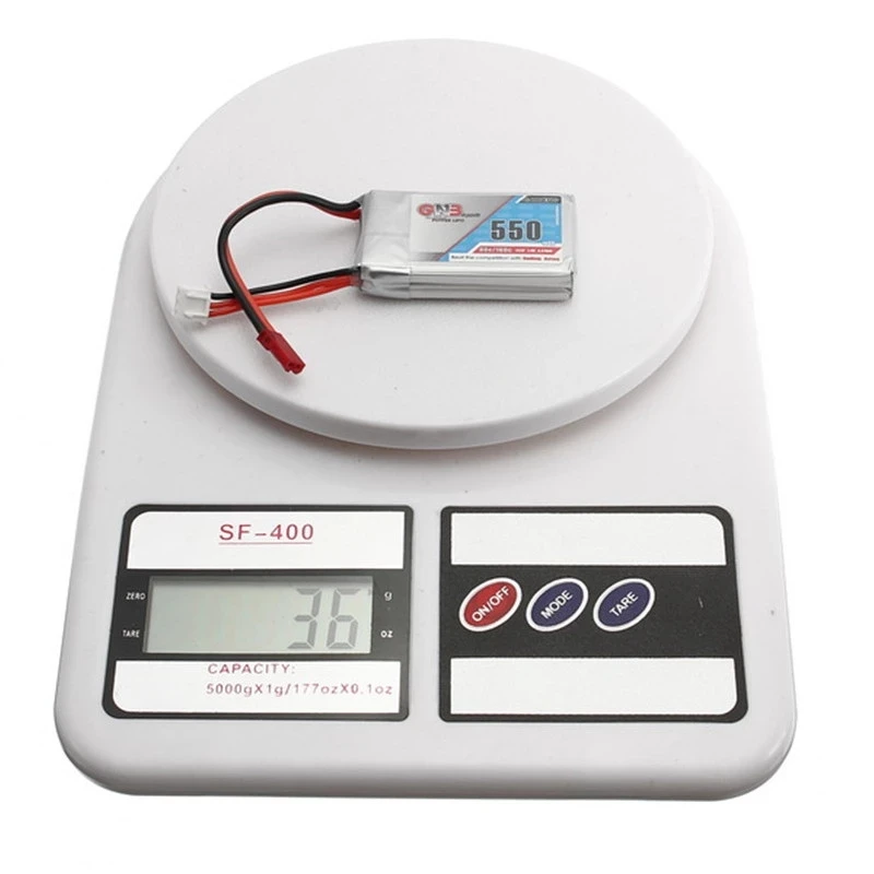 Gaoneng-bater&iacute;a Lipo GNB para Dron de carreras, 550mAh, 2S, 7,4 V, 80C/160C, JST, XT30, enchufe para Aurora 90, Emax, babyhawk, Mini FPV, 2 piezas-5