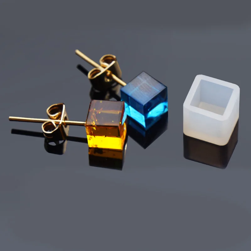 Форма из жидкого силикона для ювелирных украшений сделай сам смолы формы сережек