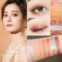 hojo diamond modeling concealer eye shadow sequin shimmering powder earth color pearly lustre matte suitable beginners t1391