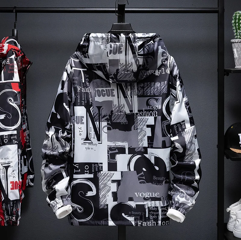 Мужская камуфляжная куртка Повседневная тонкая водонепроницаемая с капюшоном