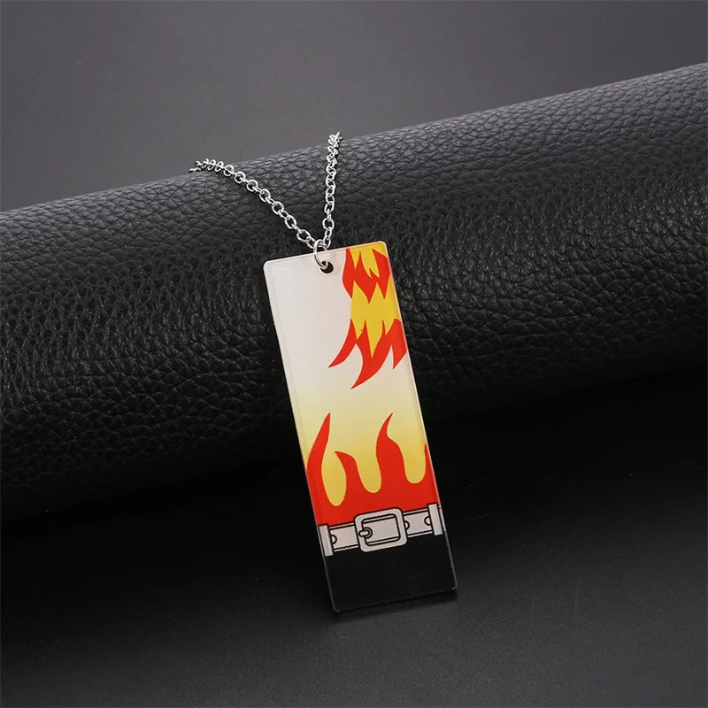 Ожерелье с подвеской для косплея тиока гиюу кочоу из аниме рассекающий демонов