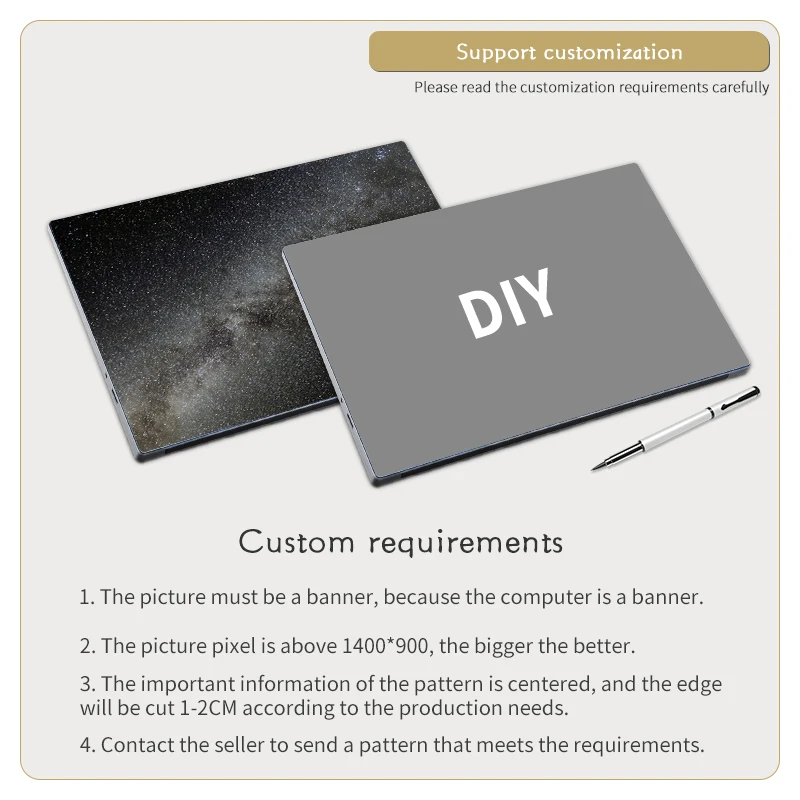 Чехол-накладка звездное небо для ноутбука ПВХ наклейка сделай сам чехол всего