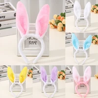cute easter adult kid cute rabbit ear headband happy easter party decorations for kids gift bunny hairpin girls hair accessories