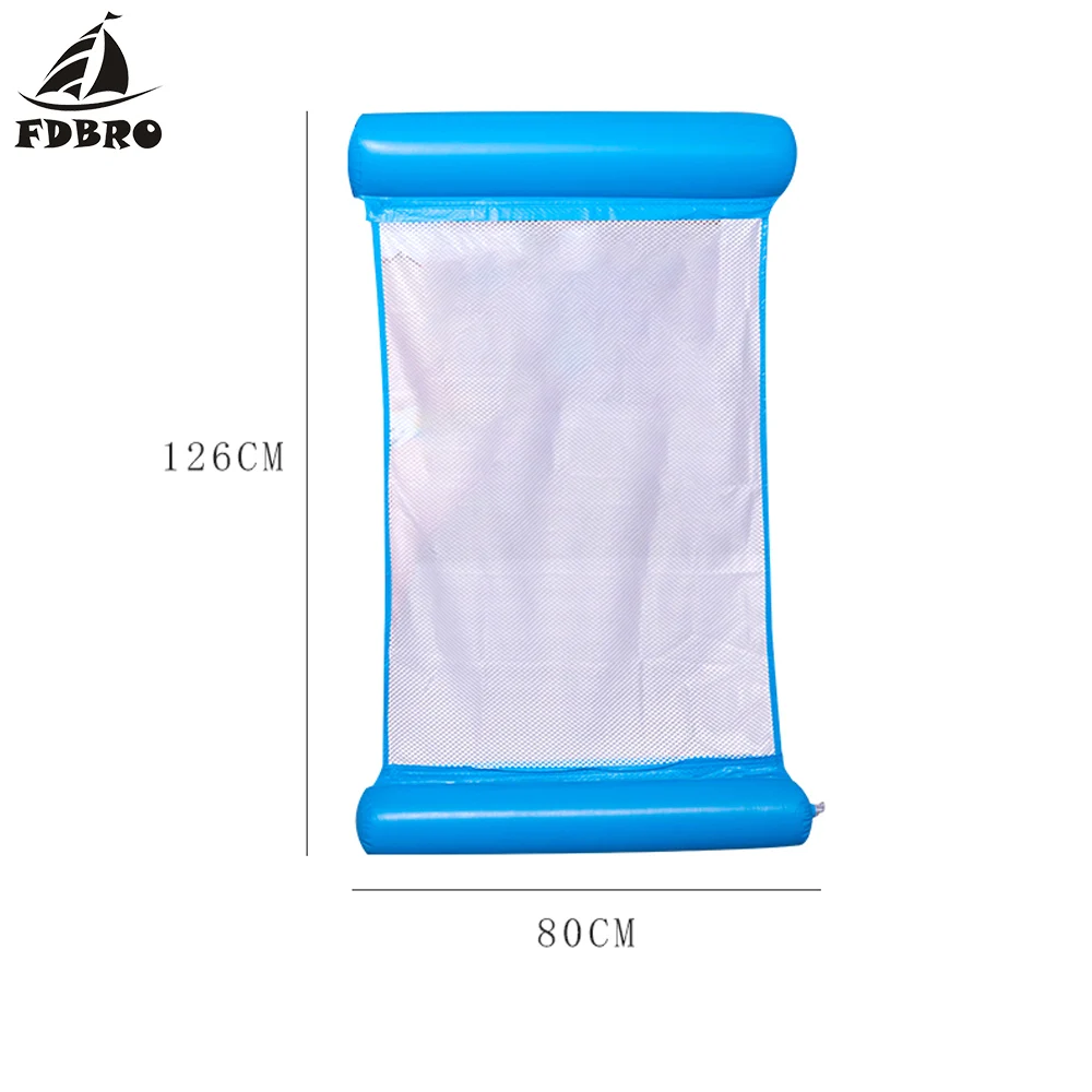 FDBRO новое кресло гамак для воды надувная плавающая кровать плавательный бассейн