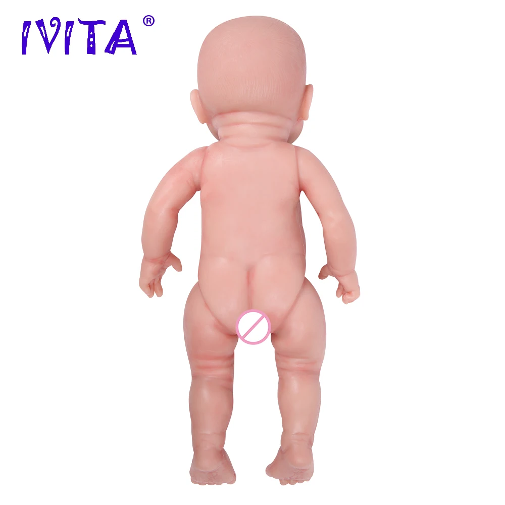 IVITA WB1503 41 см (16 дюймов) 2 кг силиконовые куклы для новорожденных с открытыми