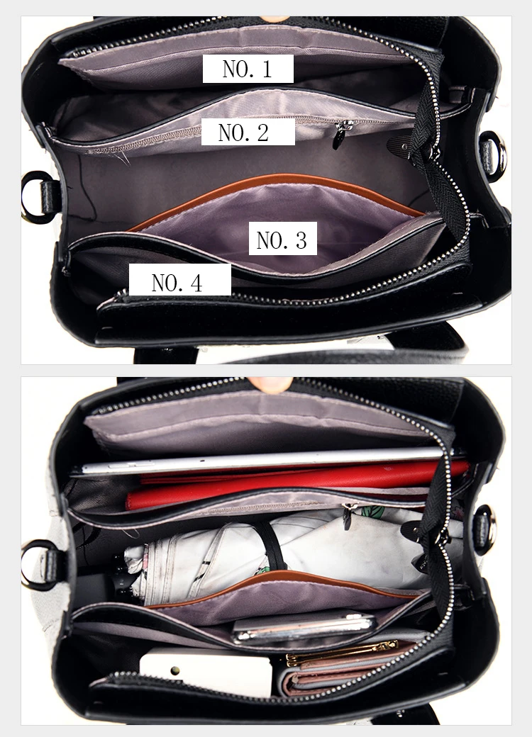 

Large Tote Leather Bags Lady Alligator Shoulder Crossbody Bags For Women Casual Luxury Women's Genuine Leather Handbags