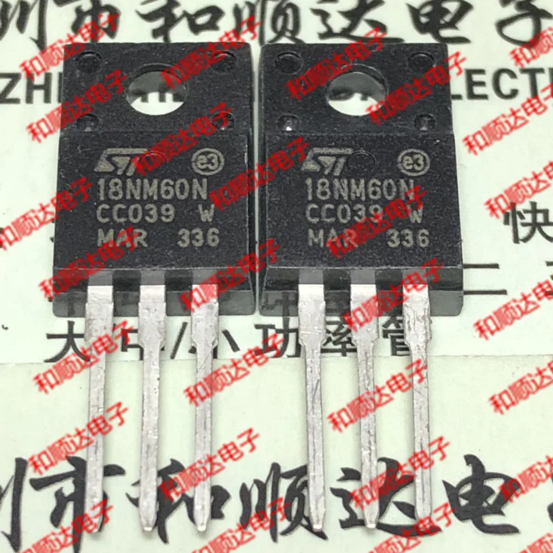 

10pcs / lot 18NM60N STF18NM60N new stock TO-220F 650V 18A