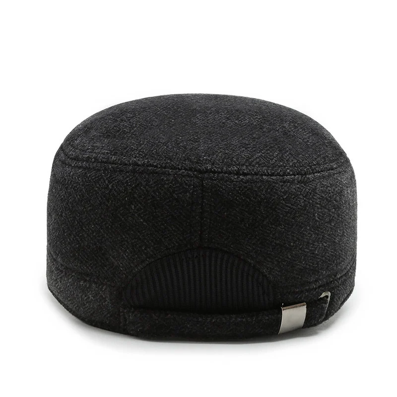 Снэпбэк Кепка зимняя стандартная шапка мужская плоская кепка теплые армейские