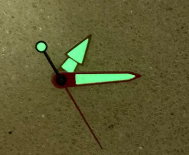 

Green Luminous Watch Hand Replacement for NH35/36 Movement