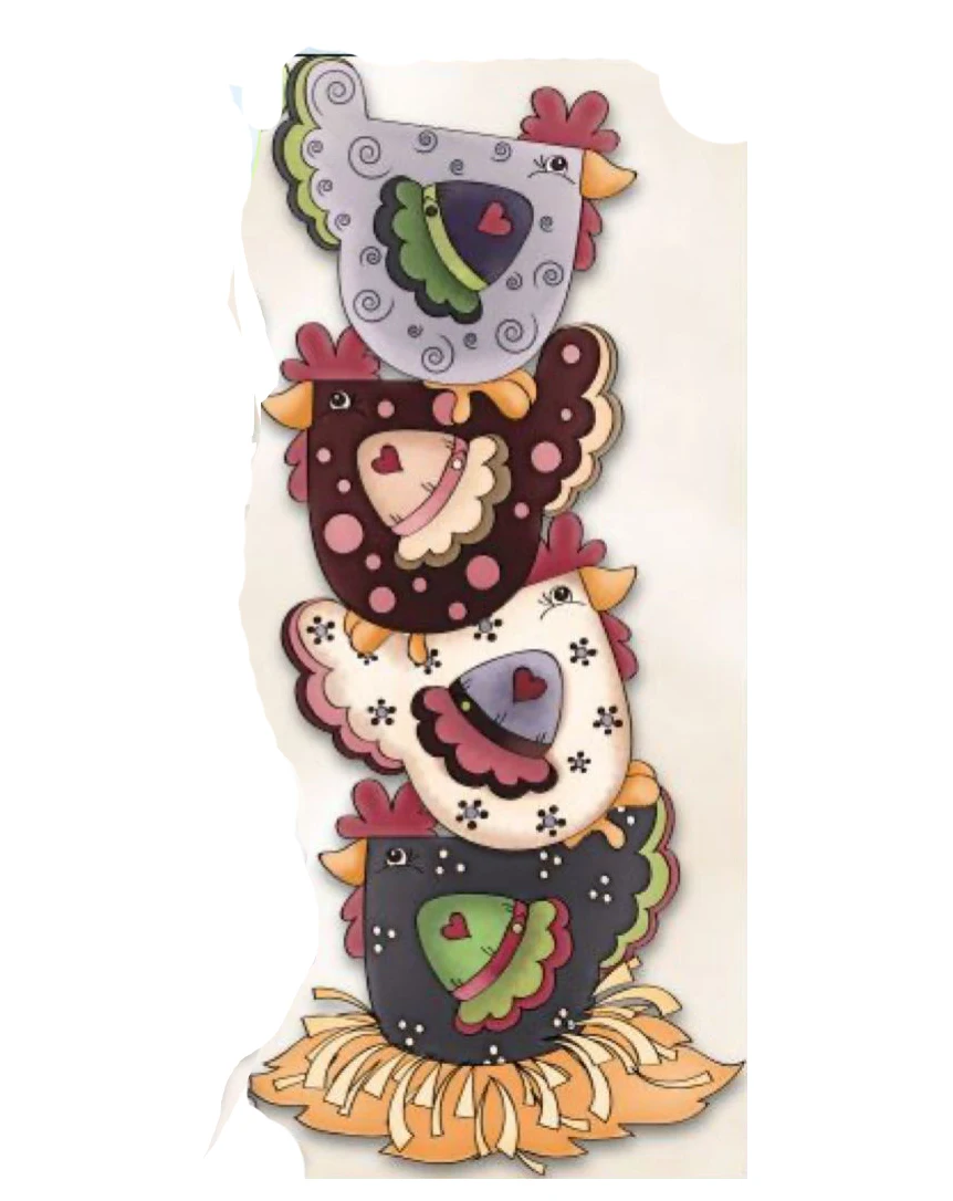 Животное курица штамп и металл умереть для скрапбукинга прозрачный силиконовый