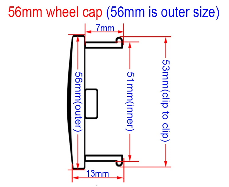 4 шт. 56 мм или 60 логотип автомобиля волк колпачок центральной крышки обода значков