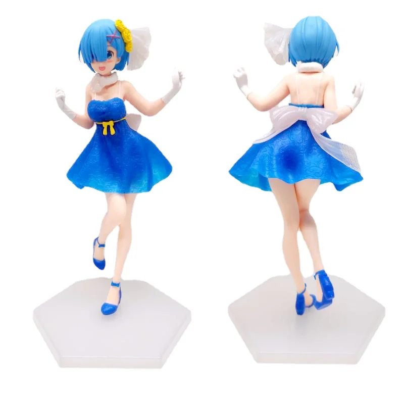 

Re:Life In A Different World From Zero Anime Figure 28cm Rem PVC Decorative Model Figure Toy Doll Ornaments Gifts for Children
